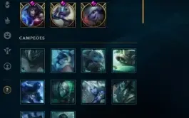 conta sem email verificado 200 skins e 2400 de rp