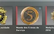 Conta 10 anos de serviço steam com 3 medalhas + prime