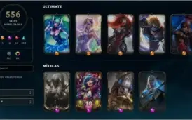 Conta LoL, 550+ Skins