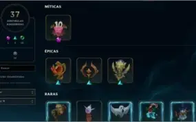 Conta LoL, 550+ Skins