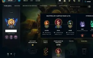 Vendo Conta League of Legends LOL