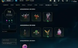 Vendo Conta League of Legends LOL