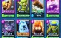 Conta Clash Royale Nível 13, máximo de troféus 5203