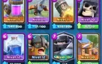 Conta Clash Royale Nível 13, máximo de troféus 5203