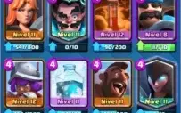 Conta Clash Royale Nível 13, máximo de troféus 5203