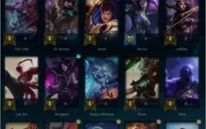 CONTA DE LEAGUE OF LEGENDS (unranked)