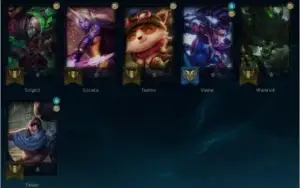 CONTA DE LEAGUE OF LEGENDS (unranked)