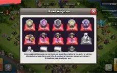 Clash of clans CV14 Full com itens mágicos e 5,501 gemas