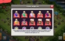 Clash of clans CV14 Full com itens mágicos e 5,501 gemas