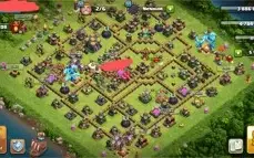 Clash of clans CV14 Full com itens mágicos e 5,501 gemas