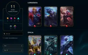 Conta Full Acesso Nv 64 / 11 Skins Incluindo Lendárias