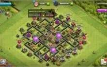 Contas Clash Of Clans Cv10 mediano e Cv8 full