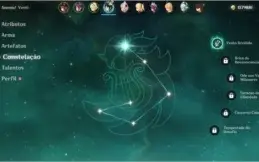 Genshin Impact Hutao com Lança de Jade Primitiva/Mona/Venti