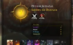 Mítica +20 - Wow - Ksm S1 - Portal De  Pedra Chave