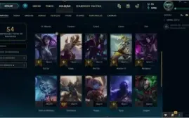 Conta de lol unranked 27 champs 7 skins