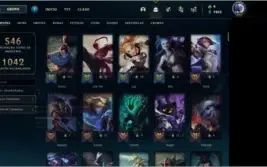 CONTA LEAGUE OF LEGENDS, 926 SKINS, COMPLETA