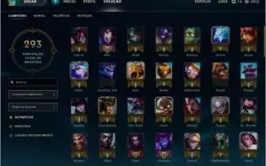 Vendo Conto no LOL gold 4 com 4 skin vitoriosa