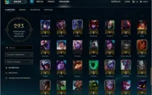 Vendo Conto no LOL gold 4 com 4 skin vitoriosa