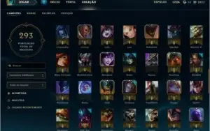 Vendo Conto no LOL gold 4 com 4 skin vitoriosa