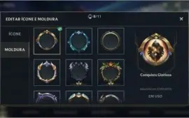 ESMERALDA III + 9 SKINS + 47 CAMPEÕES + PASSE WILD 2ª TEMPO