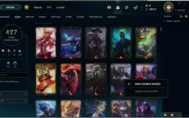 CONTA LEAGUE OF LEGENDS