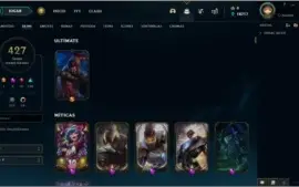 CONTA LEAGUE OF LEGENDS