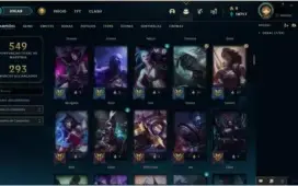 CONTA LEAGUE OF LEGENDS