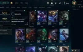 CONTA LEAGUE OF LEGENDS