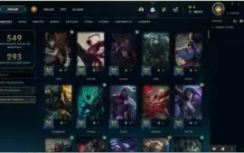 CONTA LEAGUE OF LEGENDS