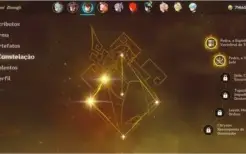 CONTA ZHONGLI C2, KEQING C1 + 4 PERSONAGENS 5*, E 4 ARMAS 5*
