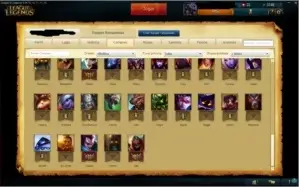 Conta League Of legends