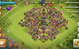 conta cv9 com 1300 gemas e casa do construtor nivel7