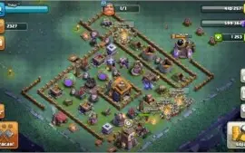 conta cv9 com 1300 gemas e casa do construtor nivel7