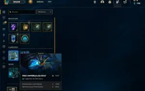 Conta platina 4 com 40 Champs e 6 Skins