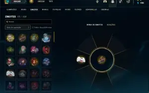 Conta platina 4 com 40 Champs e 6 Skins