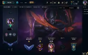 conta lol diamante 4 full acesso TODOS os champs 85 skins