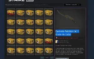 Conta de cs com trade ban 6k+ em skins
