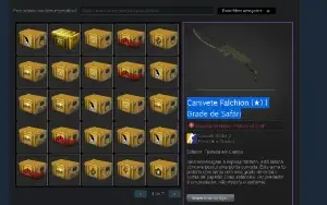 Conta de cs com trade ban 6k+ em skins