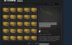 Conta de cs com trade ban 6k+ em skins