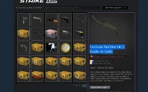 Conta de cs com trade ban 6k+ em skins