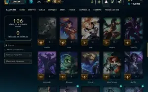 Esmeralda 2 com 60 Champs e 3 Skins
