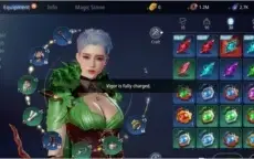 Mir4 Lvl 49- pronta pra minerar Vale Oculto da Serpente
