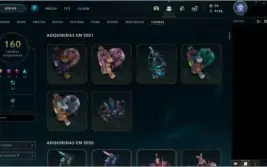 CONTA LOL 1085 SKINS COM PAX TF - PLATINA 2 (MMR D2/D3)