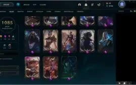 CONTA LOL 1085 SKINS COM PAX TF - PLATINA 2 (MMR D2/D3)