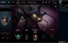 Conta League Of Legends Platina 48 skins