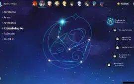 Genshin Impact - Ar56 10 Personagens T5 E 4 Armas T5 + Skins