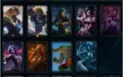 Conta lol Diamante IV, 35k Essência, 130 champs e 55 skins;