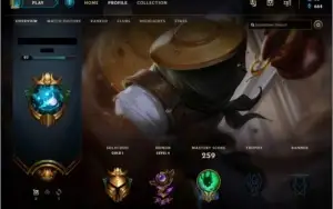 Conta Lol / Gold 1 / 61 Champs / 30 Skins