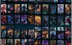 Conta VALORANT e LOL muitas skins