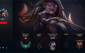 CONTA DE LOL PLATINA 1 COM 1228 SKINS